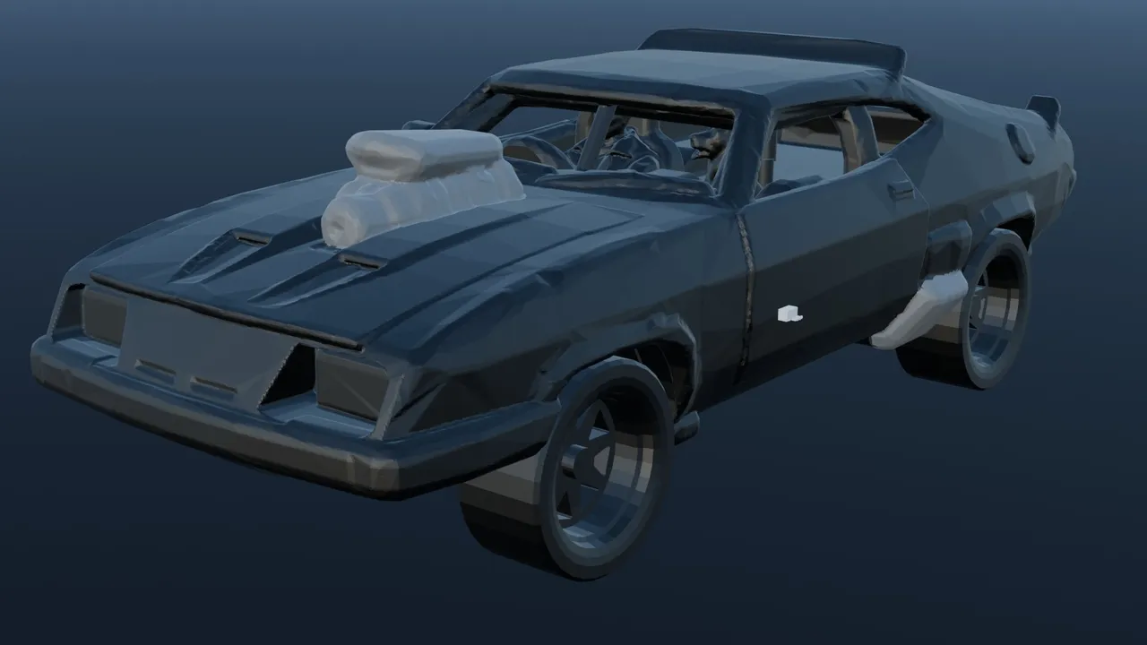 マッドマックス Mad Max インターセプター Last Of The V8 Mad Max the last V8 Interceptor by NRZX | Download free STL model