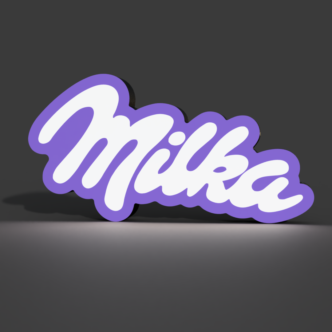 Milka Lightbox LED Lamp