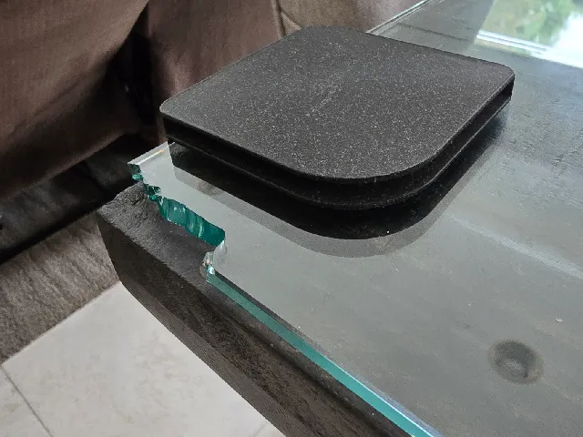Glass Table Corner Cover (6mm / 0.236" – Damage Repair & Protection)