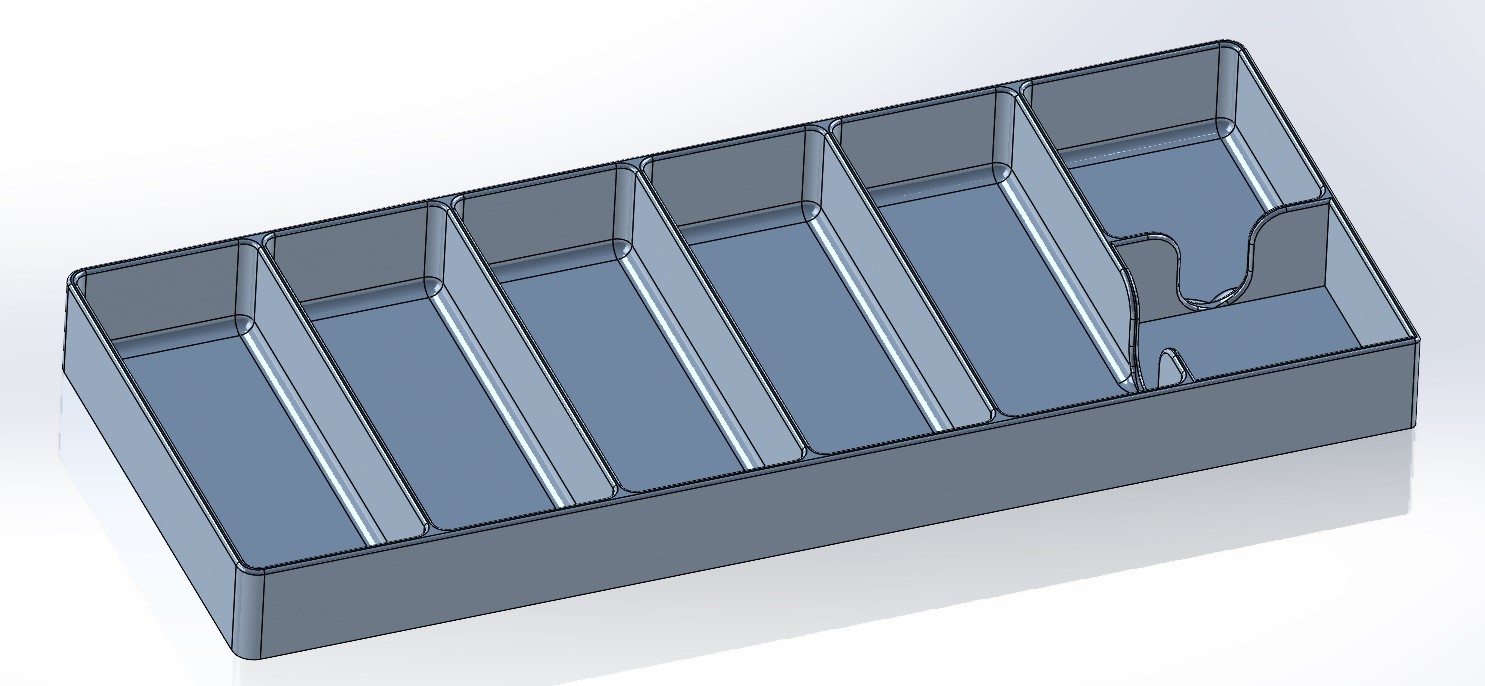 Drawer Organizer 1.5" tall