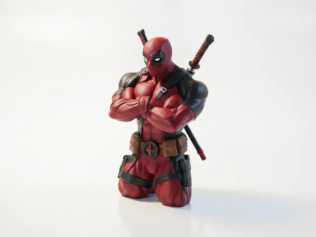 Deadpool Bust Marvel Superhero 3D Printable