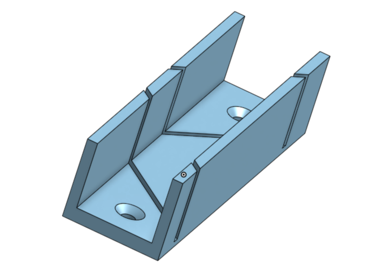 Mitre box (miter box) for 22mm fly screen (window screen)