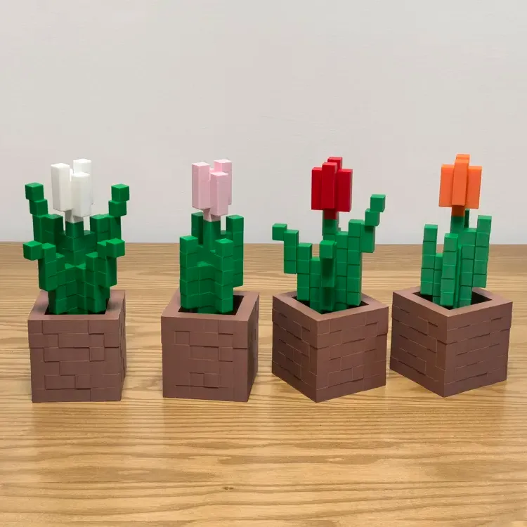 Minecraft Flower 1.0 – Minecraft Flower Series by PrintCraftWorks ...