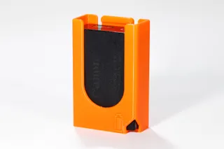 LP-E17 battery cover with charge state indicator windows
