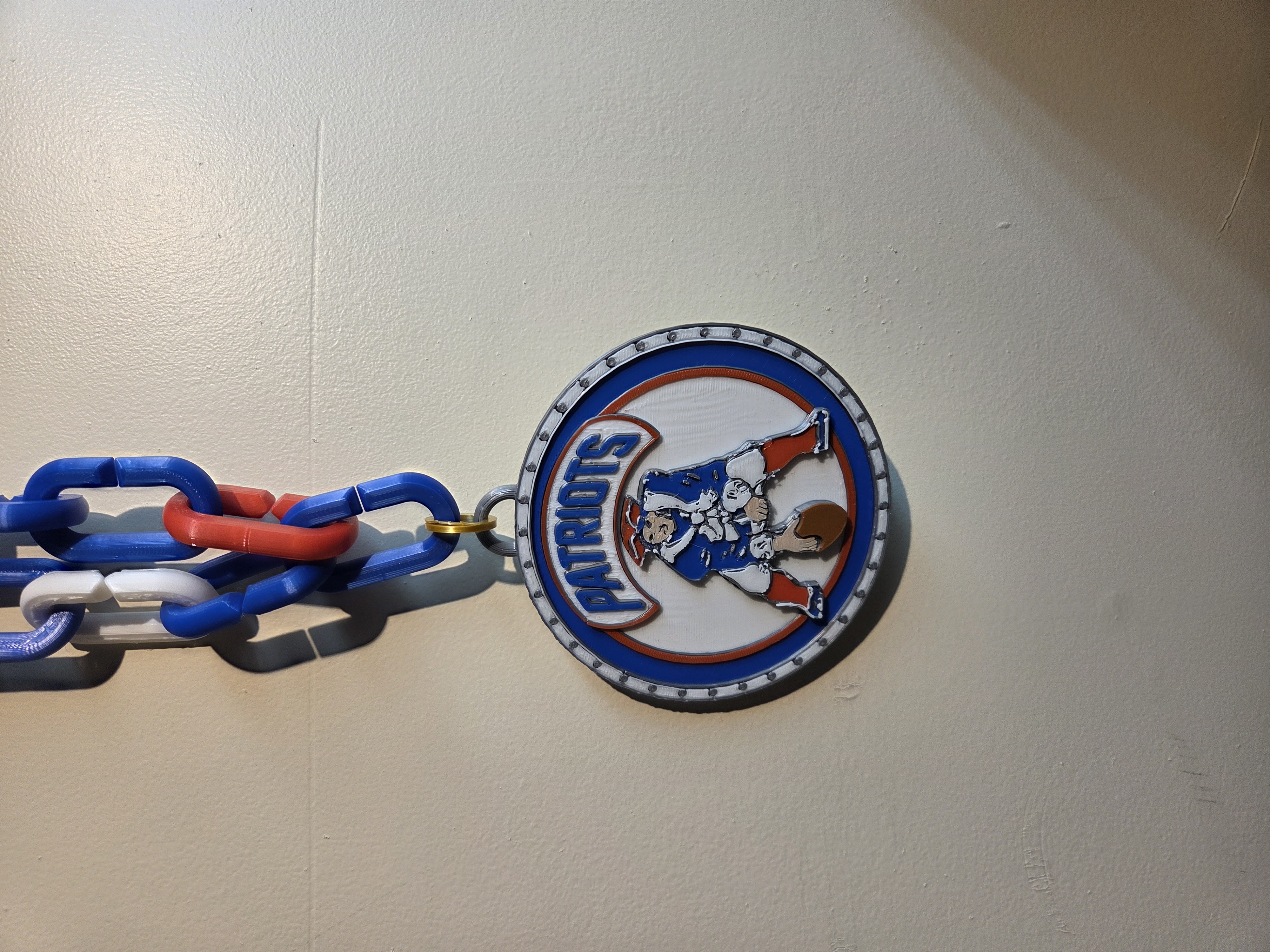 NEW ENGLAND PATRIOTS MEDALLION - Super Bowl