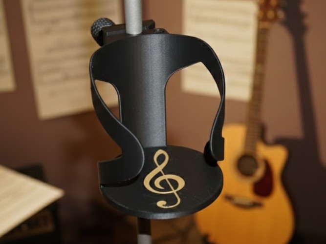 Ultimate Glass Holder for Music Stands