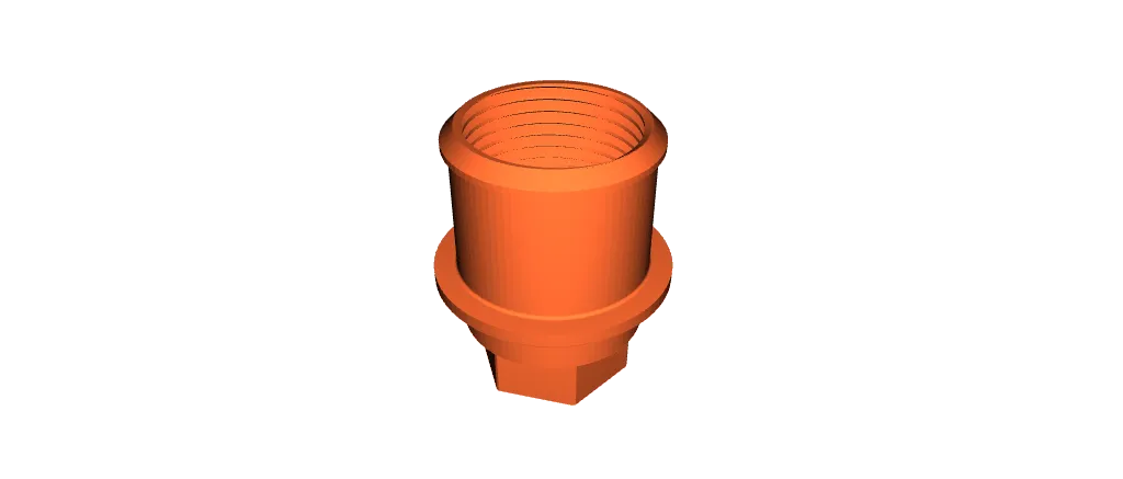 GMT800 Wheel Cover Nut by Nate Woodruff | Download free STL model