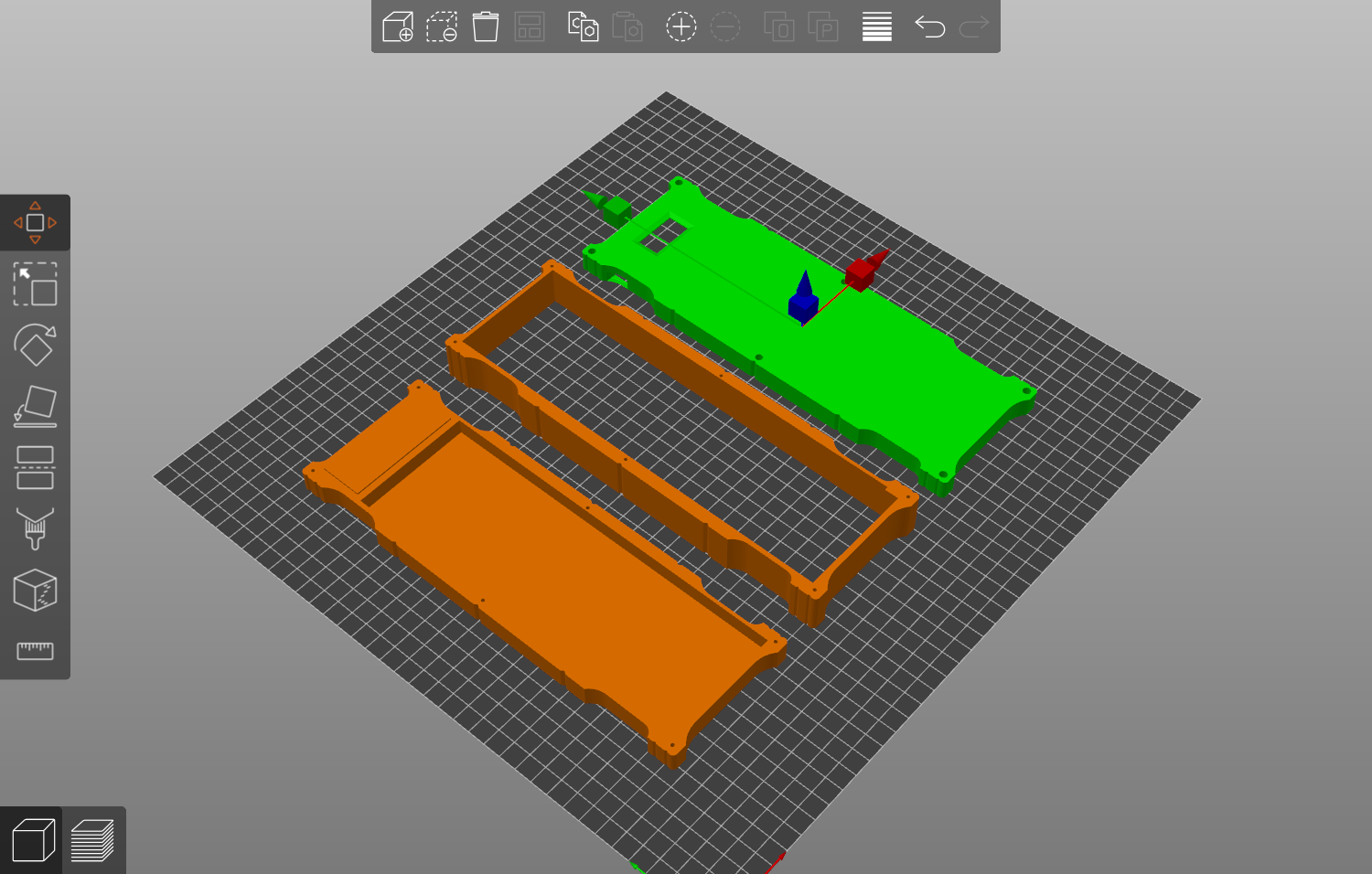 Powerbank remix for 20 18650 cells in a block