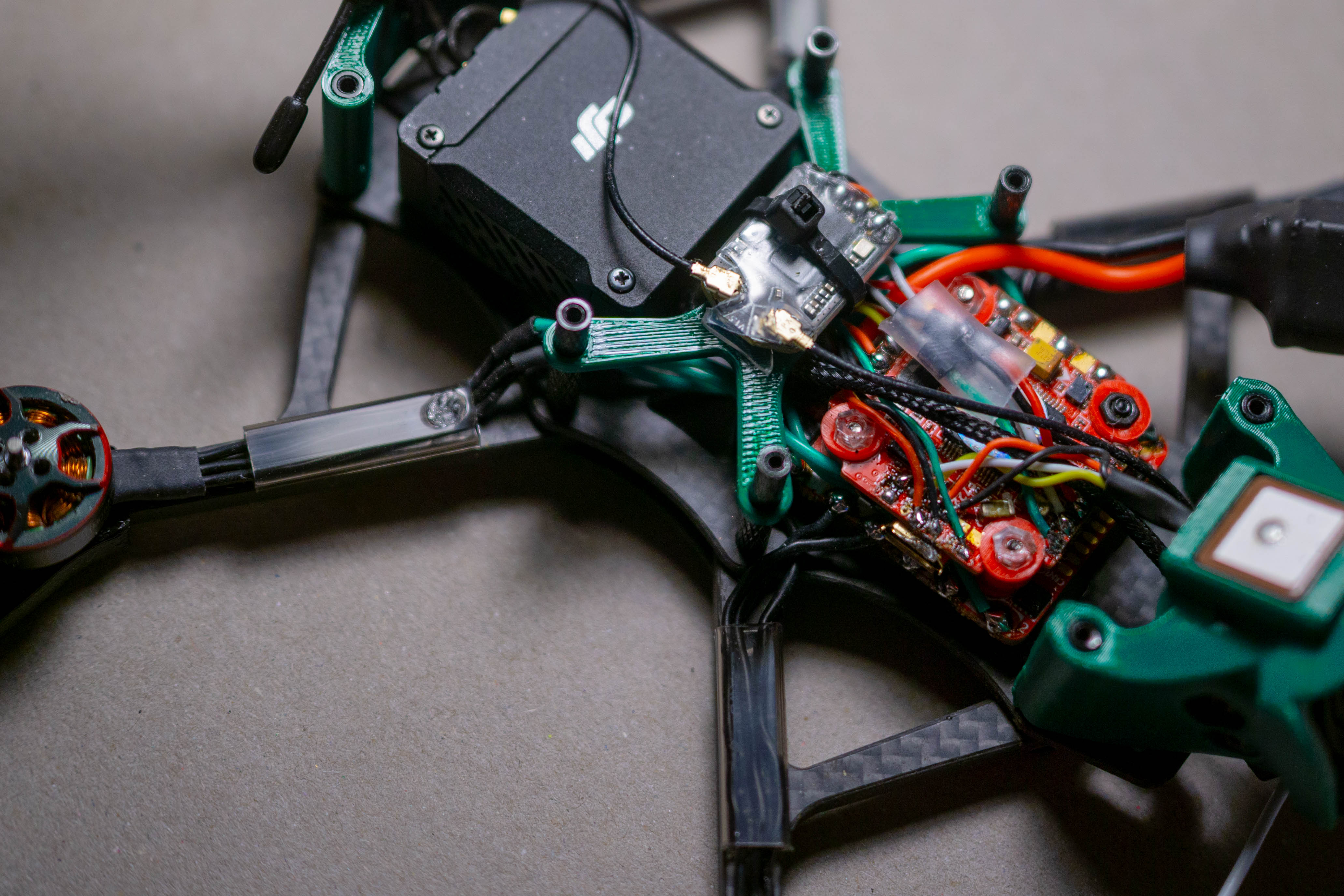 AOS 3.5 V2 midstack ELRS mount