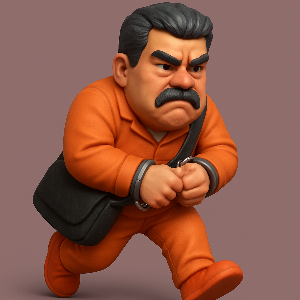 president on the run