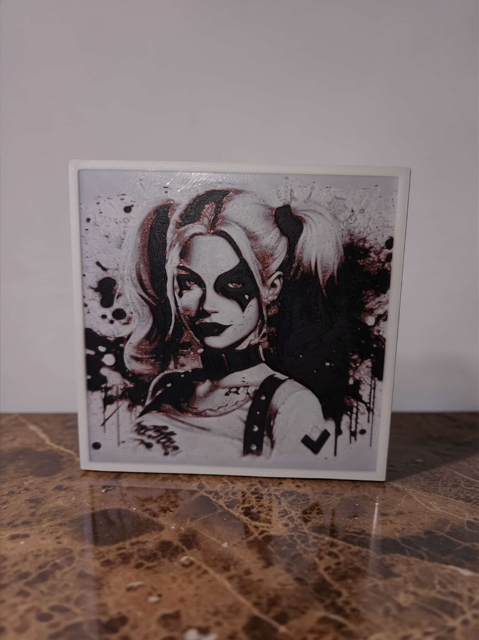 Hueforge harley quinn
