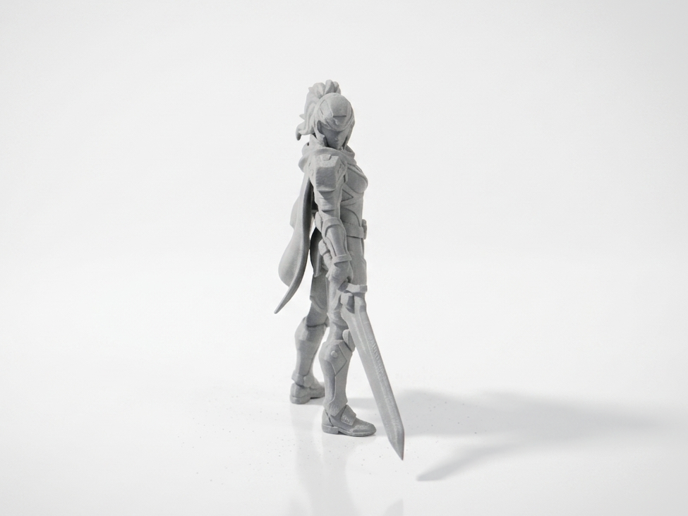 Female Galactic Warrior Figurine 3D Printable