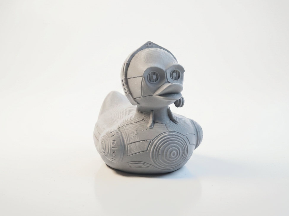 C-3PO Rubber Duck Star Wars Collectible 3D Printable