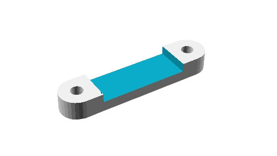 Customizable LED Strip Holder for Nails