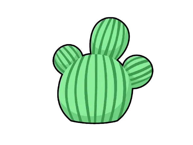 Fat Cactus Cookie Cutter