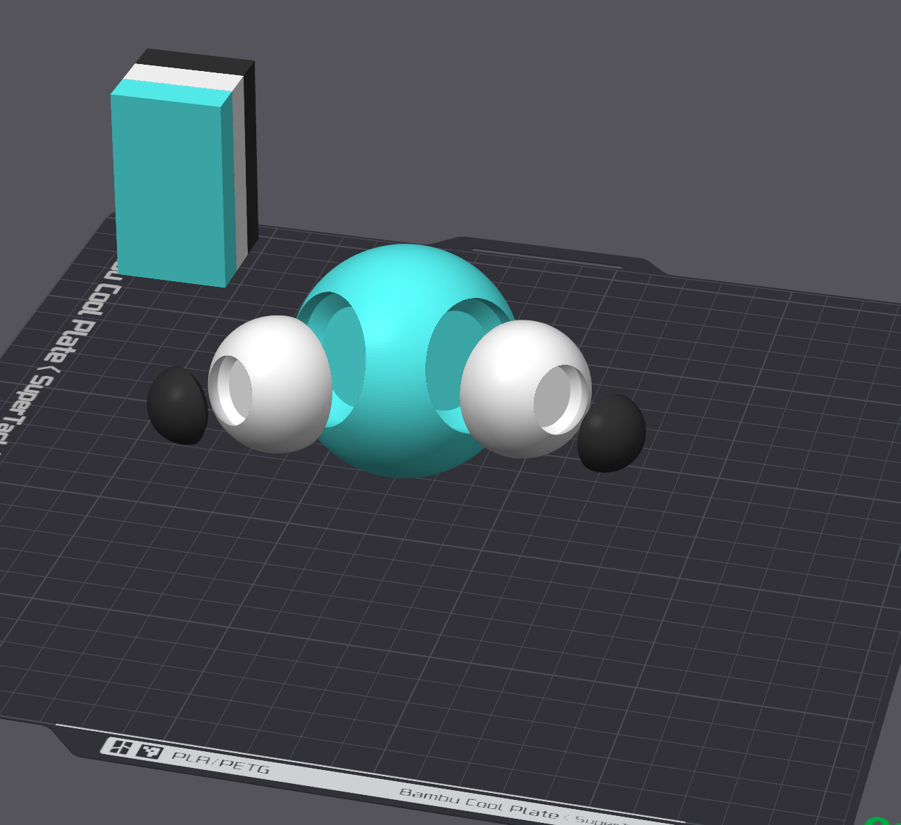 A blob with eyes