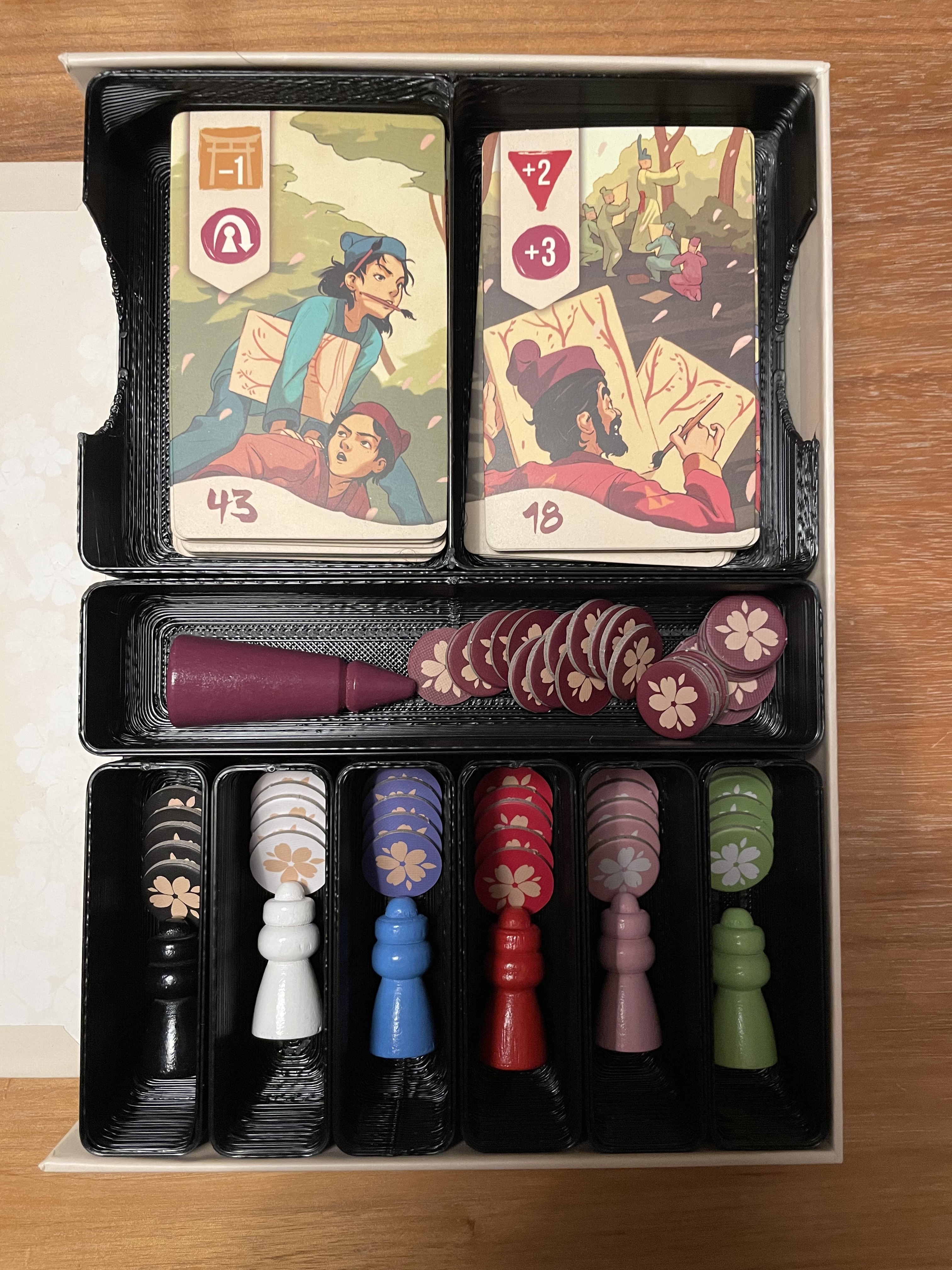Sakura (Knizia) Insert