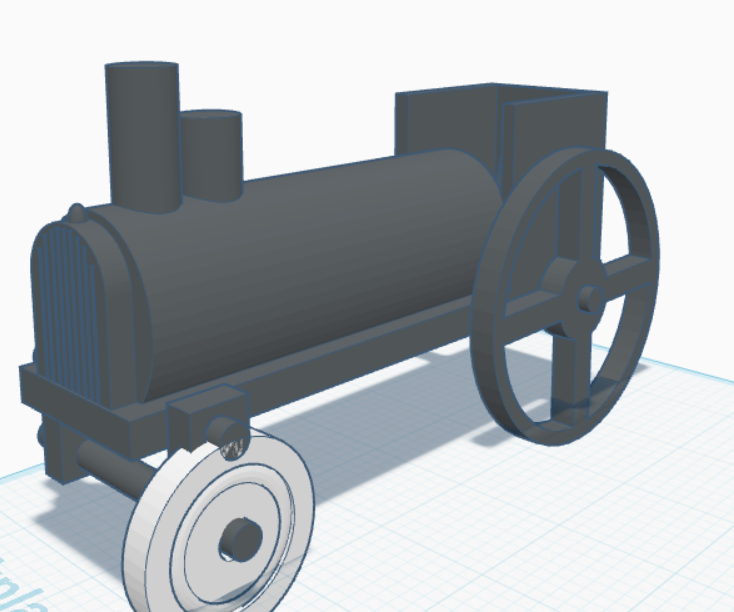 steam tractor