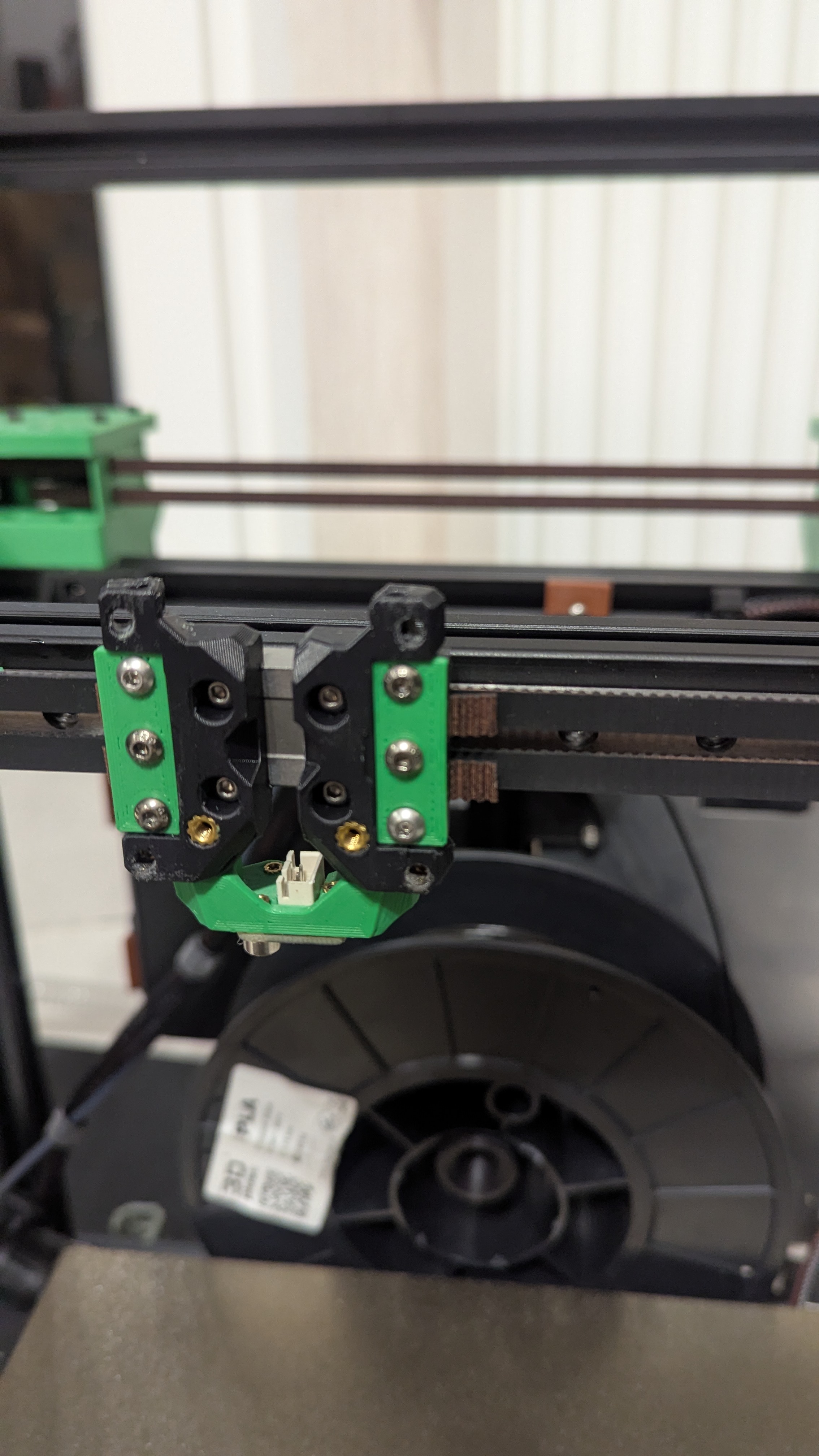 Archetype Printhead Mount for Parallax Gantry Belt Routing (MGN9)