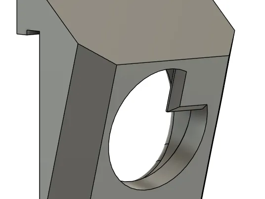 Qidi Q2 Camera Hood (eliminate LED light bloom/flare)