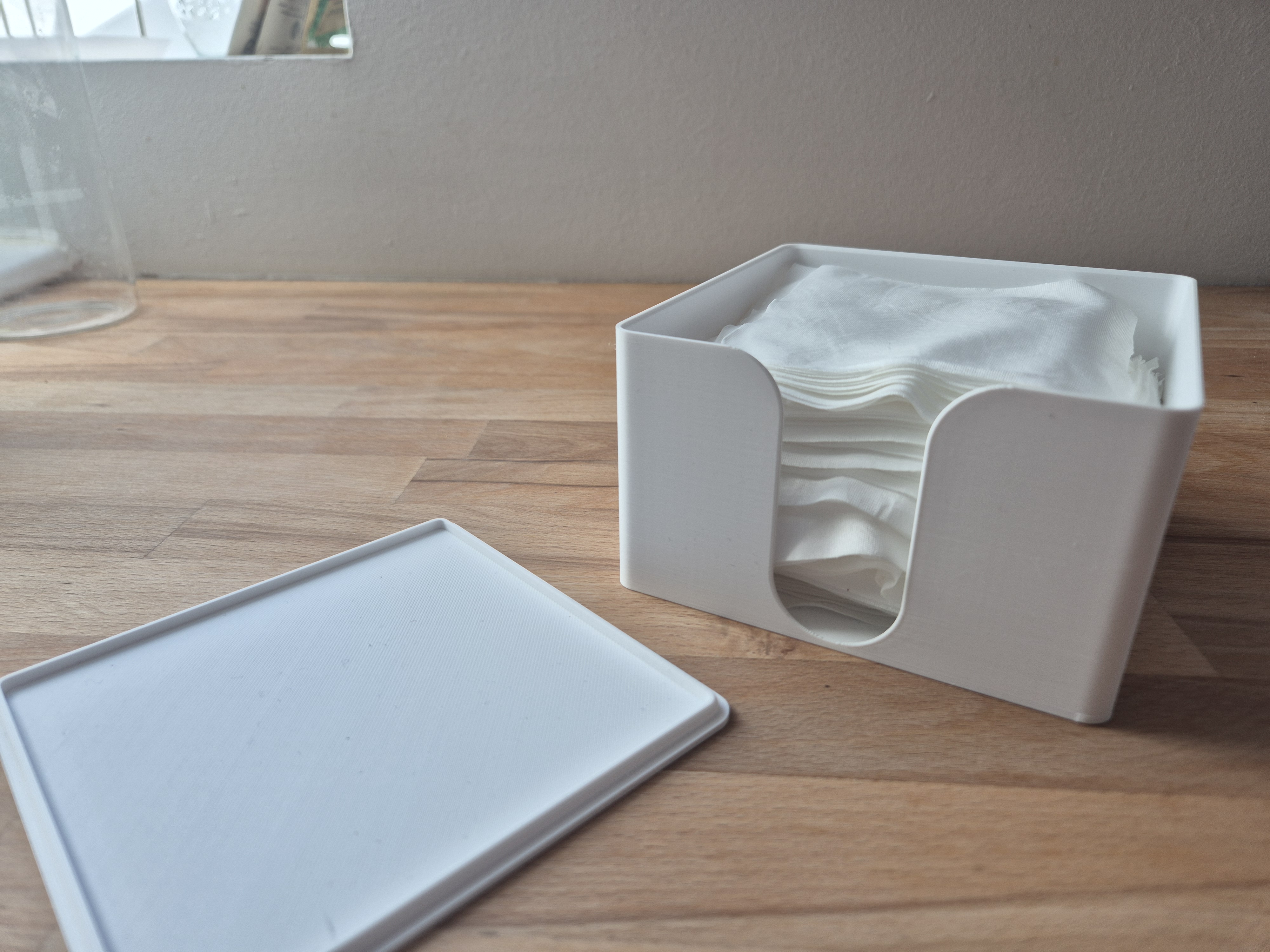 Holder for Clean Room Wipes