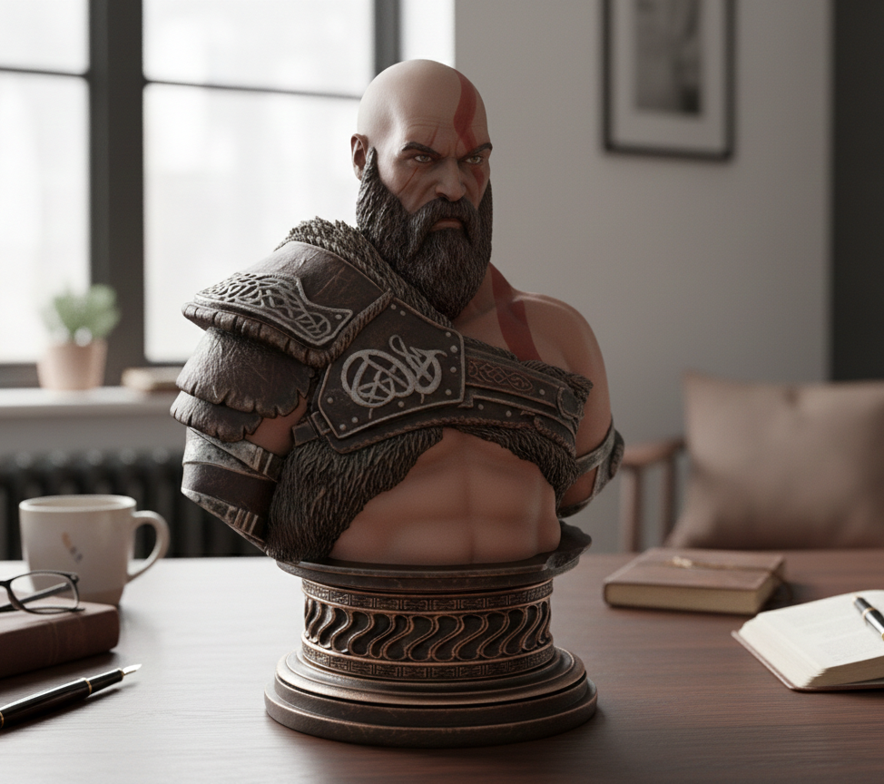 Kratos Bust