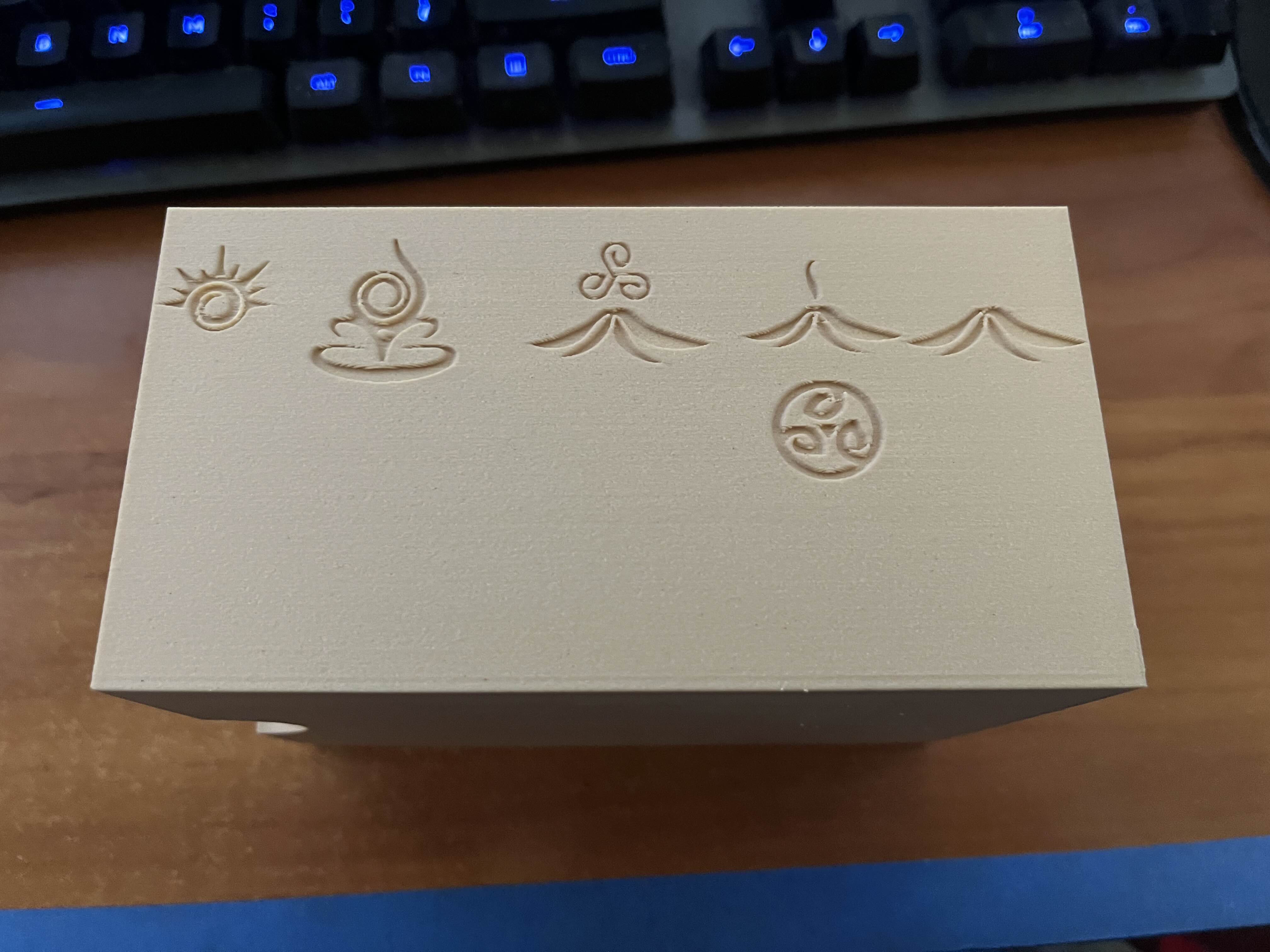 Combined Power Box with Decoration