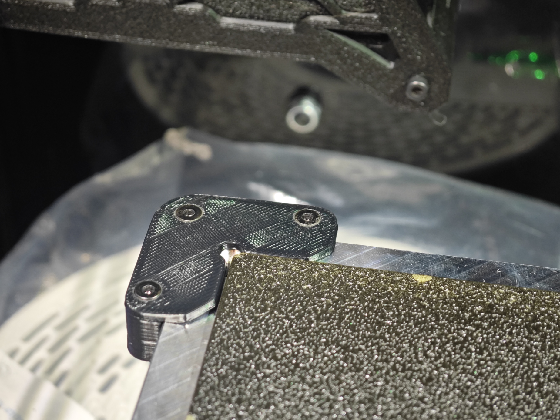 RatRig V-core 4 6mm Bed Corners for magnetic bed alignment