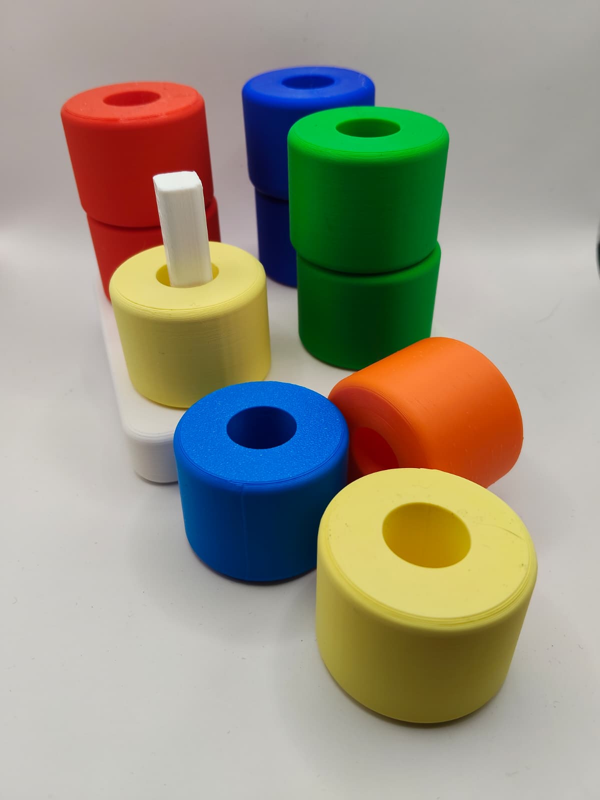 Sorting/stacking toy - small - single color print