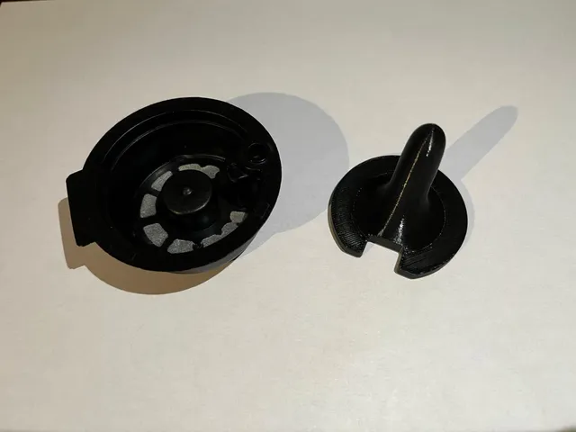 Tassimo coffee capsule tamper press