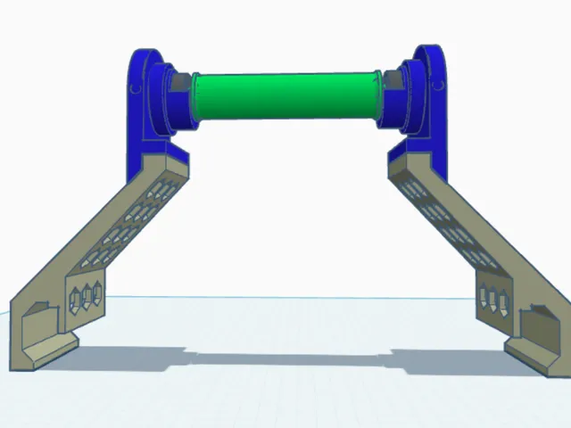 CCG 30mm Roller_Shaft for Filament Spool