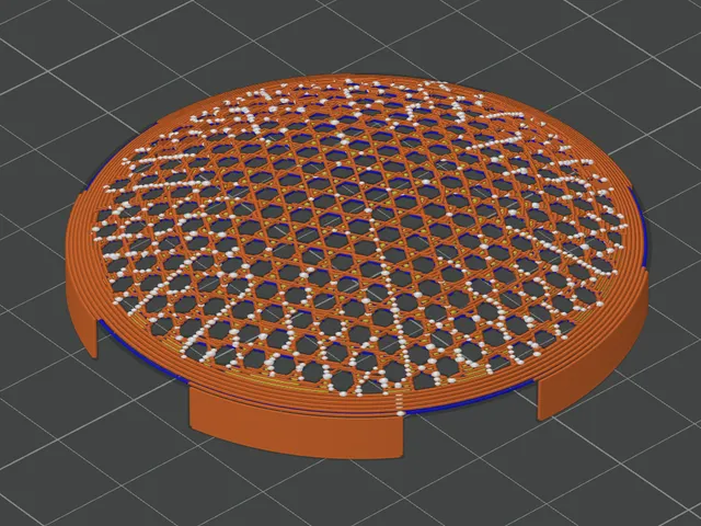 Mesh 6cm Durchmesser als eine art Abtropfgitter versch. Varianten
