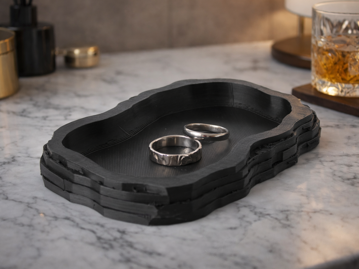 Layered Rock Tray