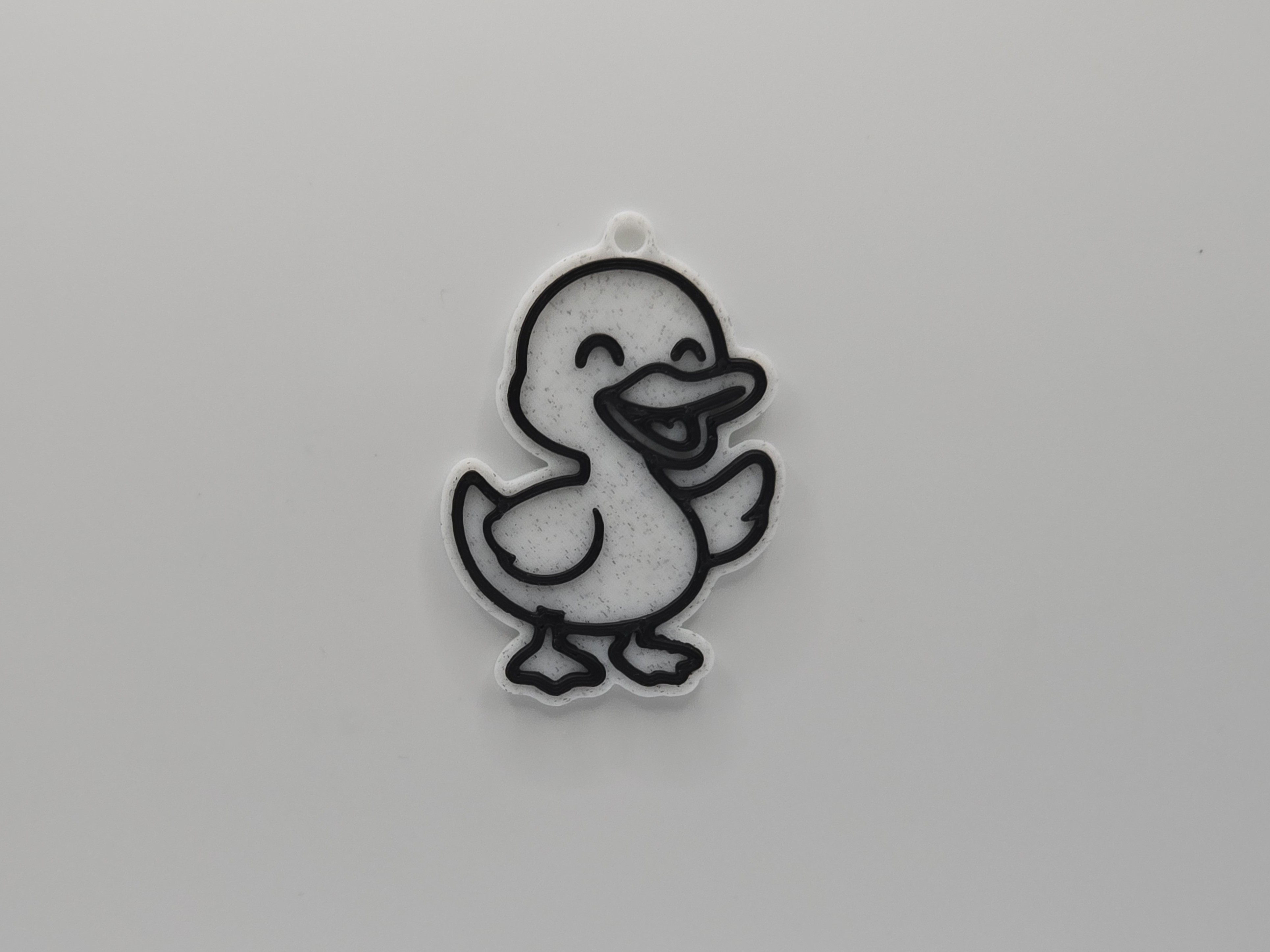 Cute Duck Keychain