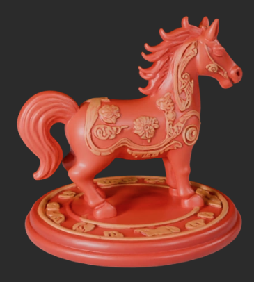 2026 Lunar New Year Fire Horse Display