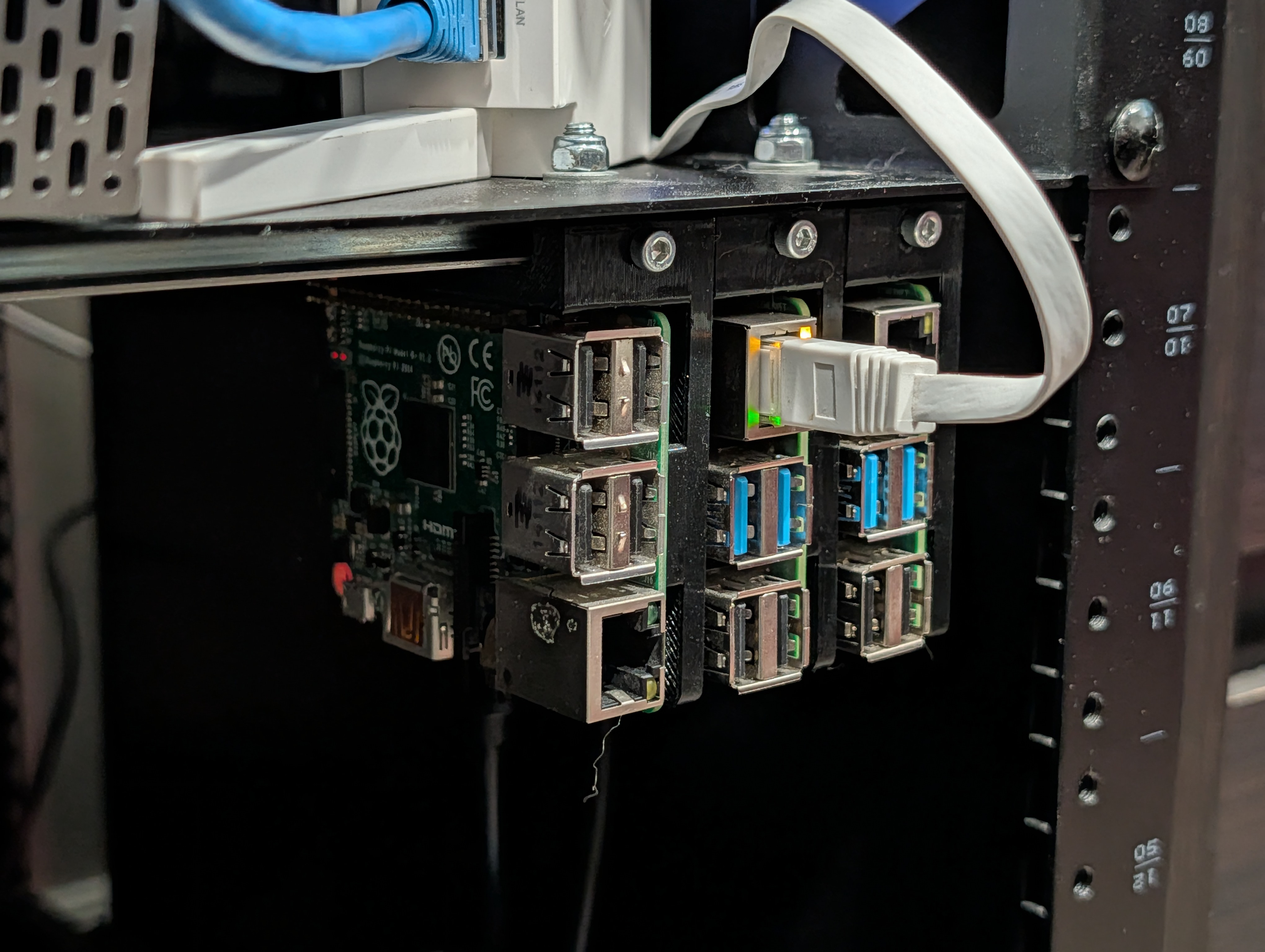 DIN Rail Clip, Raspberry Pi 4