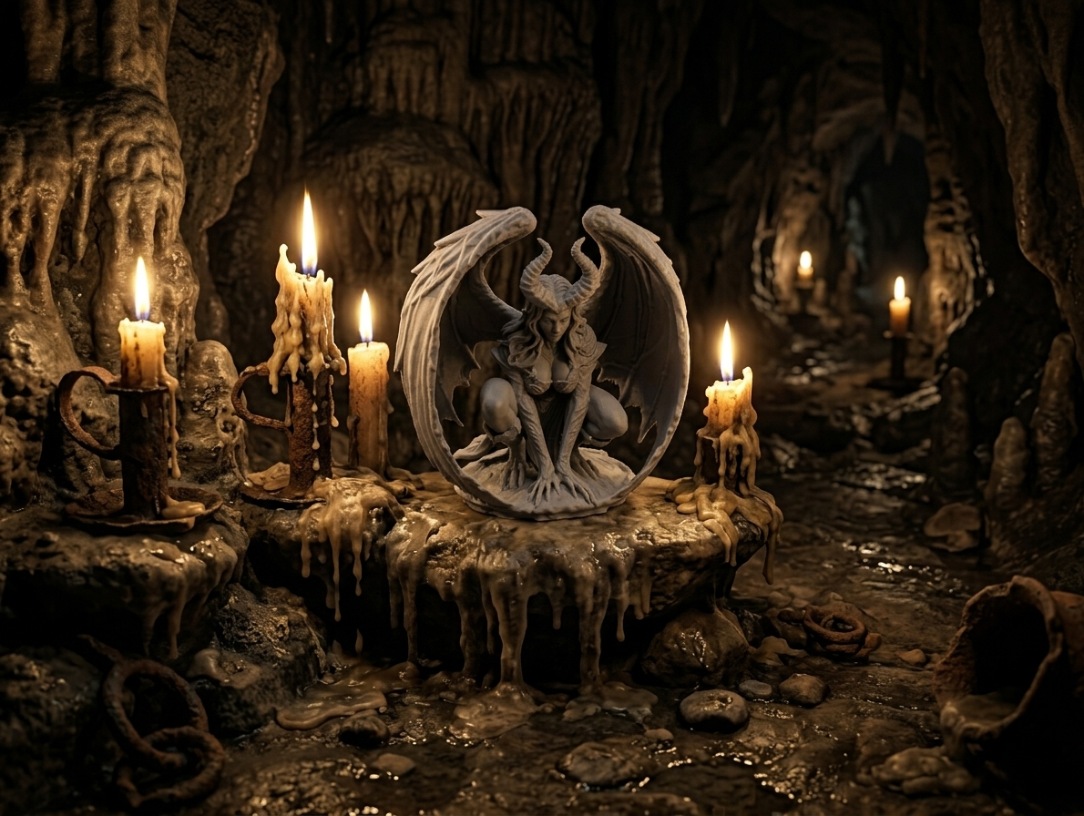 Sexy Succubus Queen – Horned Demoness with Wings