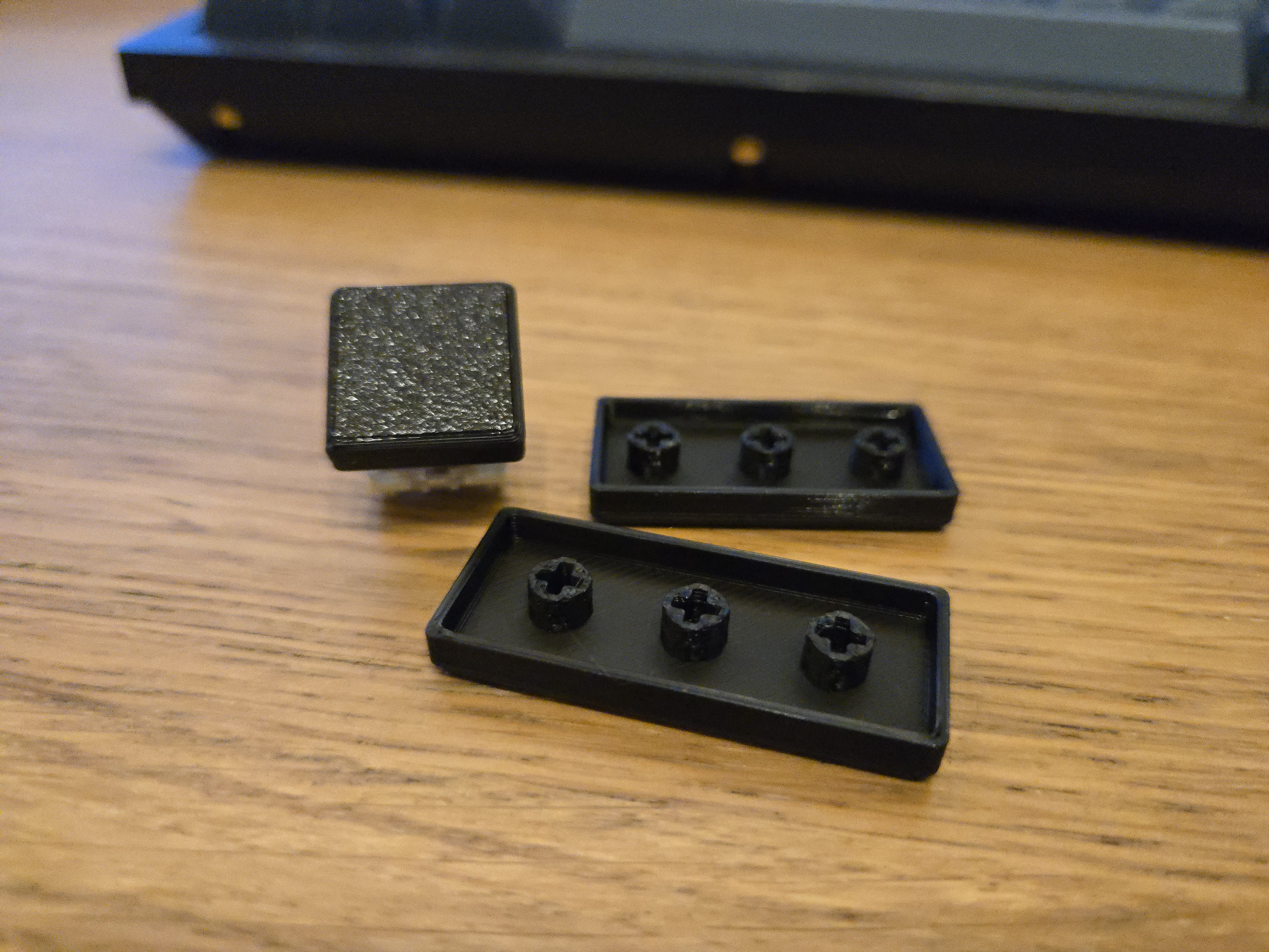 Low Profile Square Button Caps for MX/Choc v2