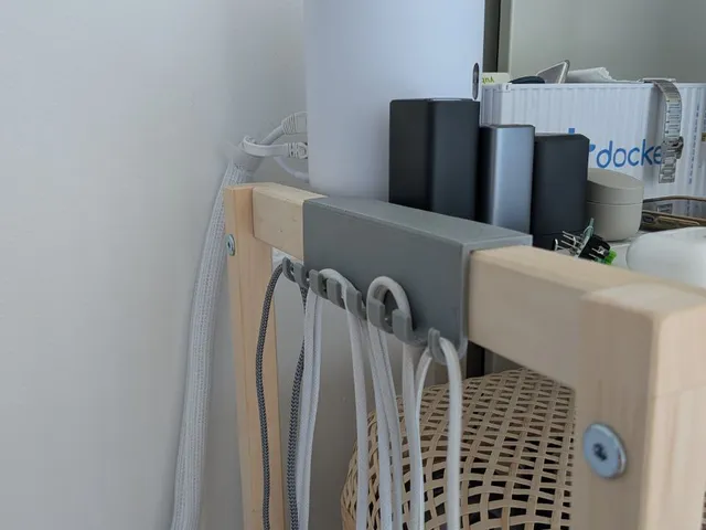 Cable Holder For IKEA EKENABBEN