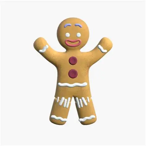 Gingerbread man - articulated