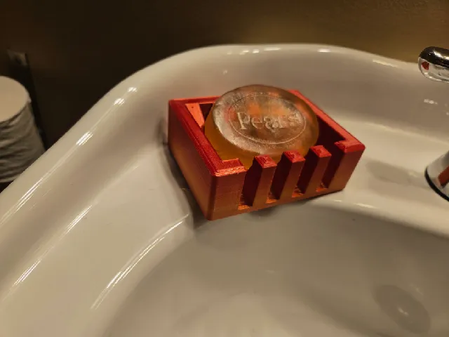 The clawed soap dish