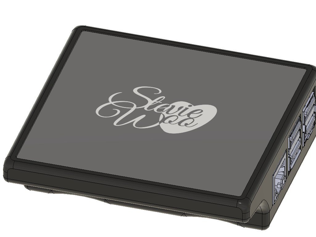 GDMK - Hyperpixel 4.0 Square Touch with Raspberry Pi5 enclosure (work in progress)