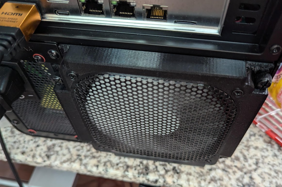 Jonsbo N2 extended fan module (strengthened)