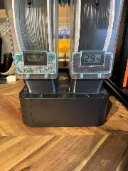 Adapter SUNLU SP2 auf zwei Polymaker Polydryerbox