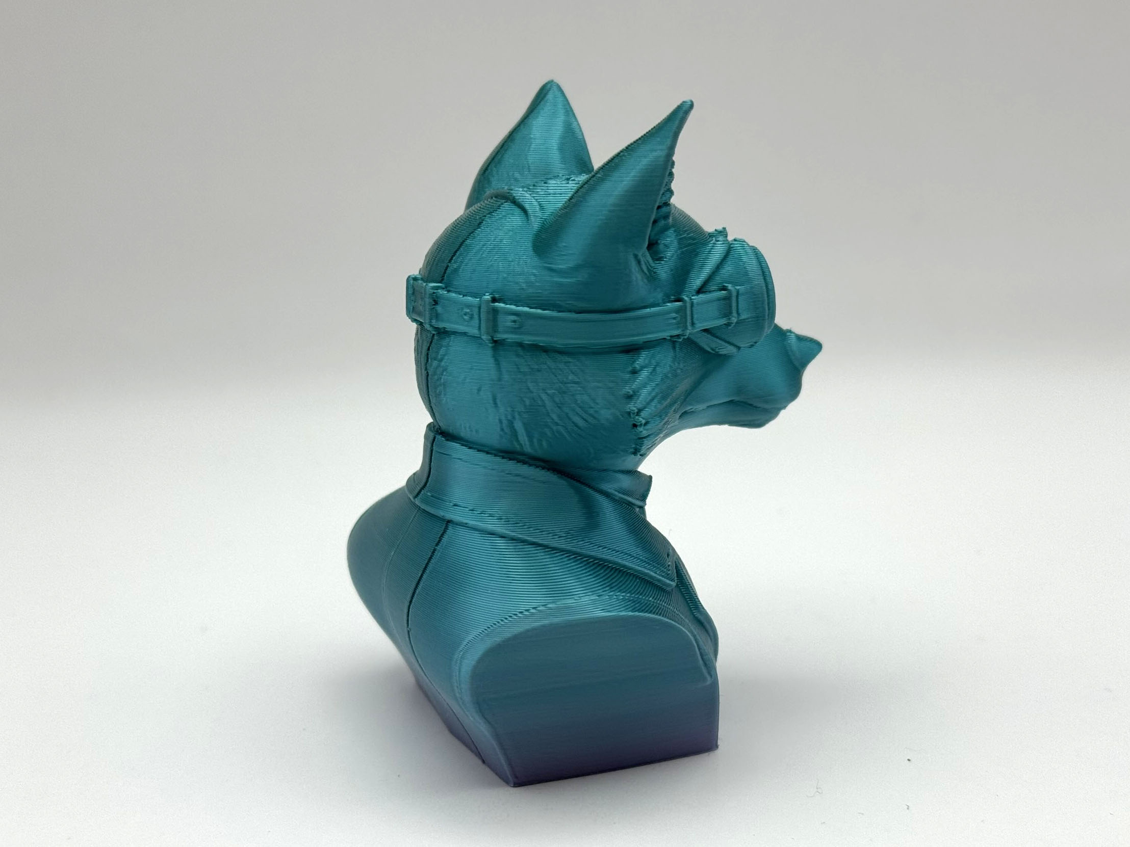 Miniatura 3 do modelo 3D Steampunk Fox Bust