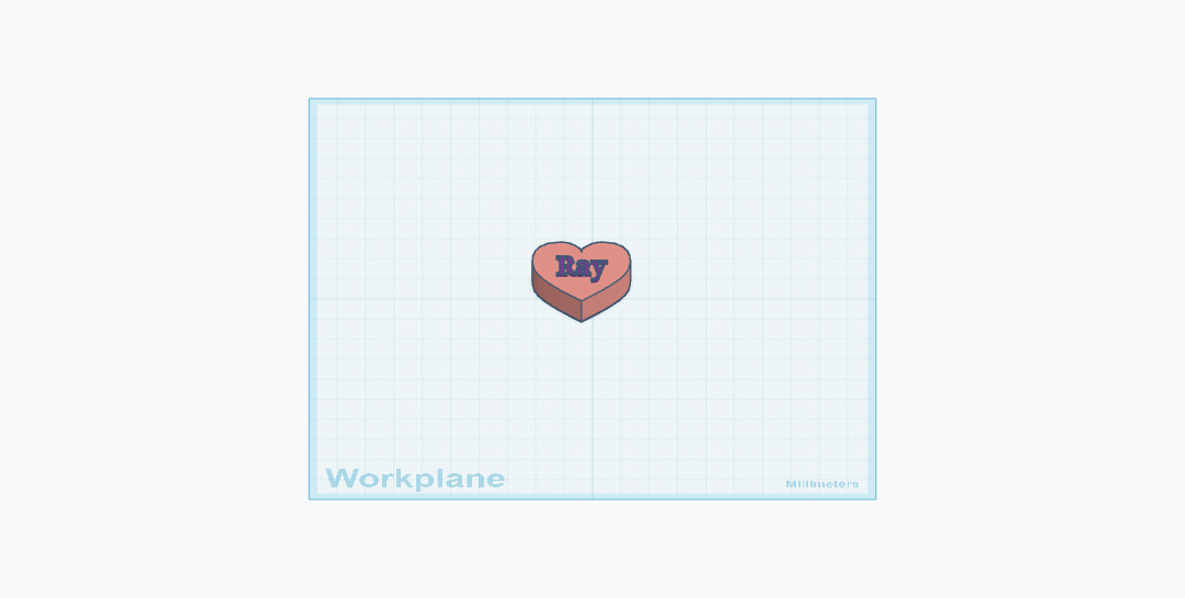 Heart name! 3D model