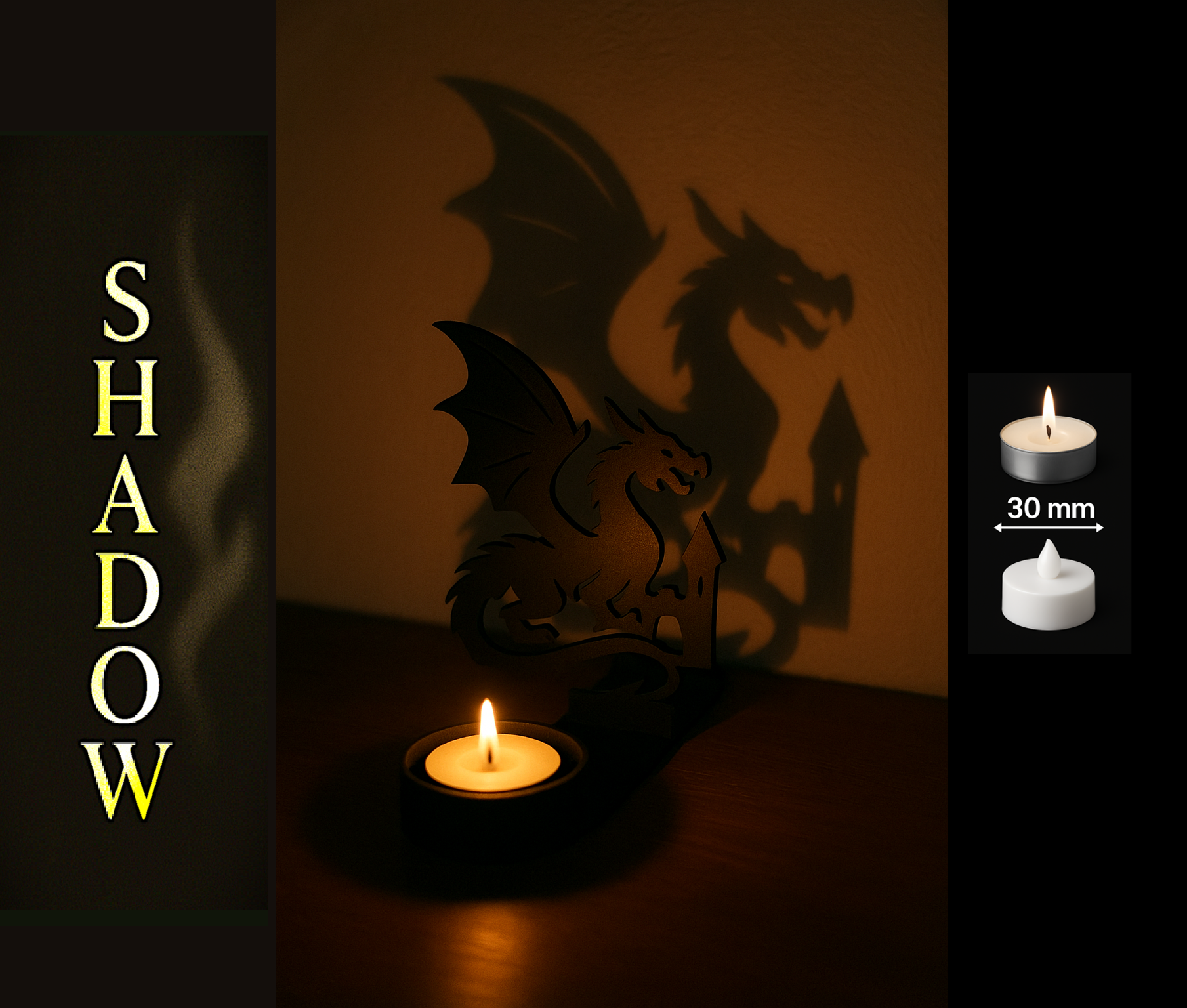 Shadow Art - Dragon Castle