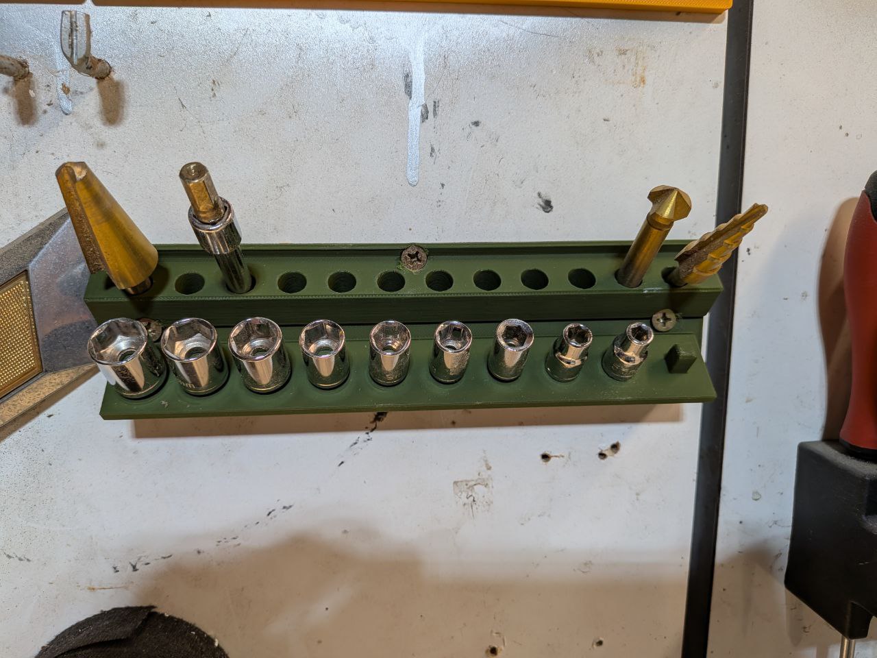 workshop 1/4 inch nut holder universal tools 9mm