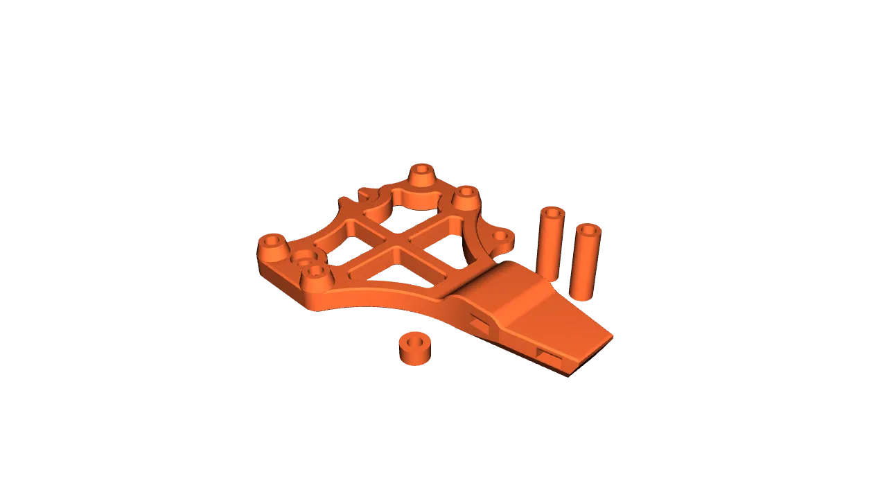LDO Nitehawk-36 (NH36) Toolboard Orbiter v2 A4T toolhead mount by