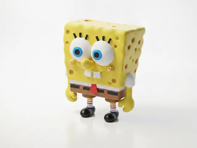 Chibi SpongeBob Figurine Cute Character 3D Printable